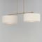 Maxim Lighting Bongo 2-Light Pendant, Natural Aged Brass 10016OMNAB - alternate 4